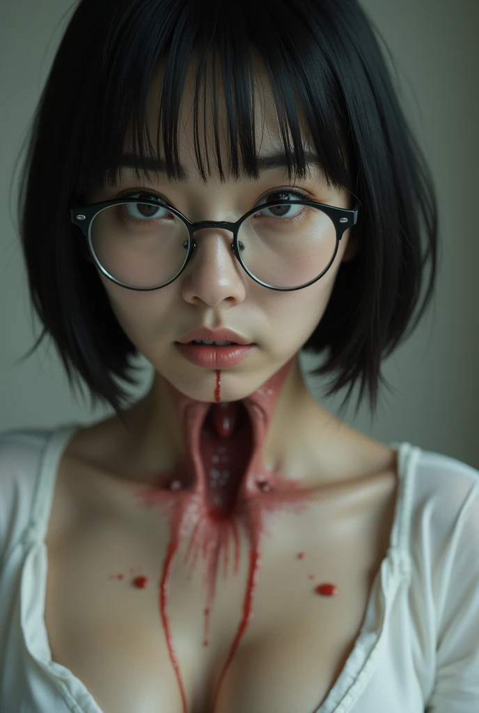 masterpiece, High resolution,High resolution,4k, 4 liters,4k portrait, 8K,8K portrait,unity 8K wallpaper, Very detailed CG,unity 8K wallpaper,realistic, Raw photo, real person,
portrait photography,photorealistic,shiny skin,fine skin, (highest quality, super detailed:1.2),so young ,pretty girl,(((full body shot))),live stage,(head,shoulder,bust,waist,stomach,hip)smile,teeth,stand up,(((Big eyes))),((((Lighting surface)))), ((((completely naked))))(((hospital room)))((short hair))close your mouth,smile,((red eyebrows)),((Korean style goth makeup))