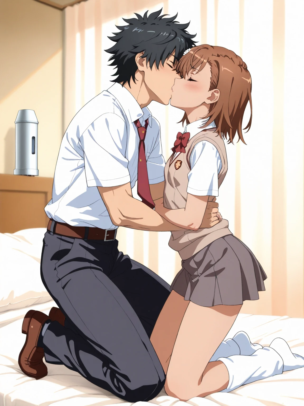 score_9, score_8_up, score_7_up, score_6_up, score_5_up, score_4_up,
source_anime,
masterpiece,best quality,highres,absurdres,
official art,official style,anime screencap,anime coloring,megami magazine,anime,animated,
shiny skin,
KUMIKOOUMAE,
KUMIKO OUMAE, BROWN EYES, BROWN HAIR, SHORT HAIR, WAVY HAIR,
SKIRT, SHIRT, LONG SLEEVES, SCHOOL_UNIFORM, PLEATED SKIRT, SERAFUKU, NECKERCHIEF, BROWN SKIRT, WHITE SAILOR COLLAR, BROWN SHIRT, KITAUJI HIGH SCHOOL_UNIFORM, RED NECKERCHIEF,
CLASSROOM, DESK,
CLASSROOM, DESK,
endeavor,1boy,mature male,
rating_explicit,uncensored,nude
1GIRL,1boy
(upright straddle,vaginal),(kiss:1.3),leg lock,
viewfinder,
twitching,(female ejaculation),
score_9, score_8_up, score_7_up, score_6_up, score_5_up, score_4_up,
source_anime,
masterpiece,best quality,highres,absurdres,
official art,official style,anime screencap,anime coloring,megami magazine,anime,animated,
shiny skin,
maomao, 1girl, blue eyes, freckles, sidelocks, blunt bangs, low twintails, small breasts,large areolae,perky breasts,sweat,(orgasm),open mouth,happy,torogao,saliva,saliva trail,blush,
1boy,(dark-skinned male:1.8),(muscular_male:1.3),
rating_explicit,uncensored,nude
1GIRL,1boy
(upright straddle,vaginal),(kiss:1.3),leg lock,
viewfinder,
twitching,(female ejaculation),