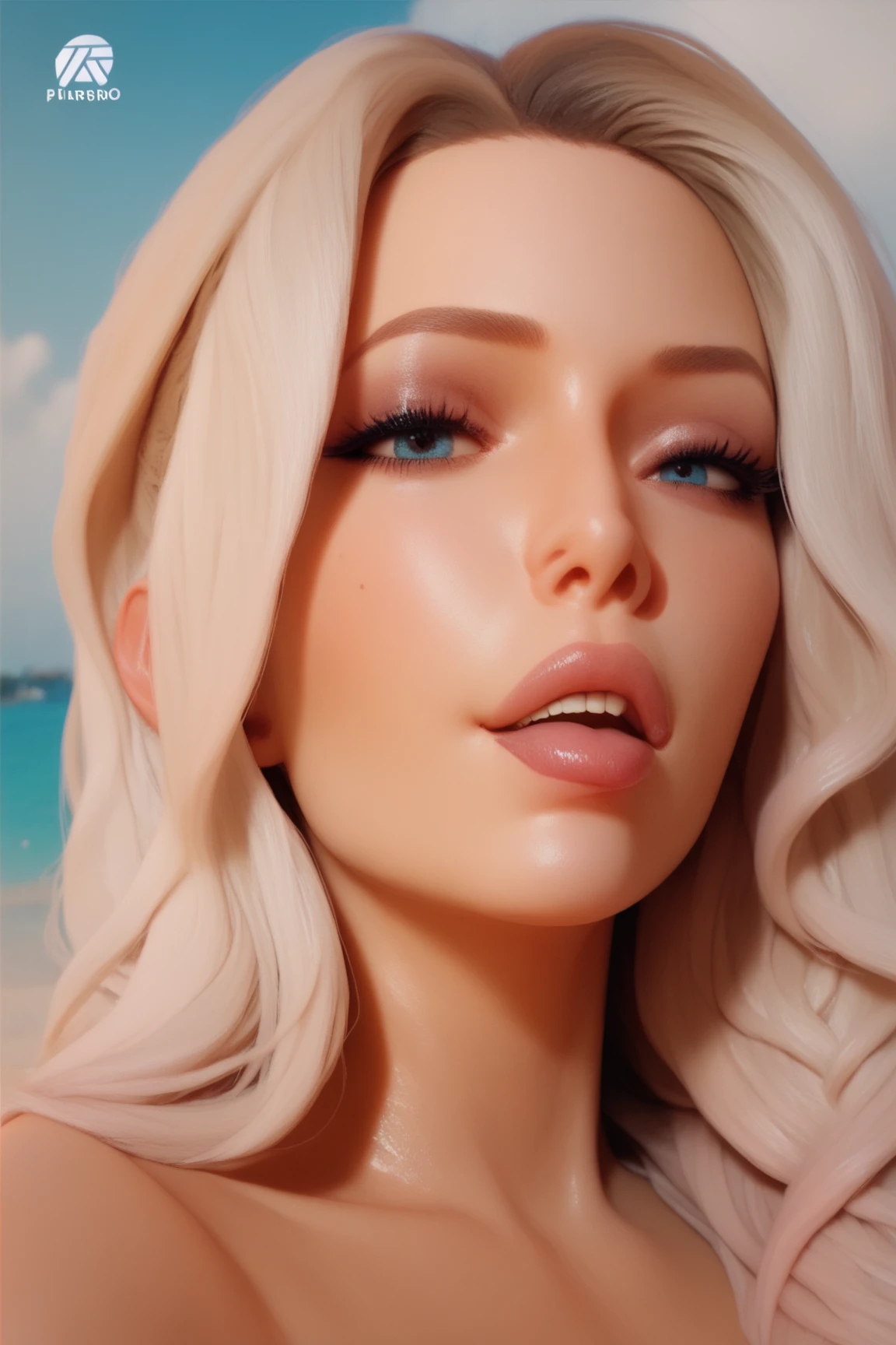 Yana Koshkina, (1girl), top-down view of a girl lying on the floor, seductive pose, mischievous expression, hard sweating, very tight costume, ((beautiful sexy bimbo)), blonde hair, ponytail, long hair, blue eyes, bimbo lips, red lips, ((playboy, baby costume)), ((perfect silicone breasts)), fishnets, arms crossed behind back, ((hourglass figure, huge breasts, thick thighs)), photorealistic, photo, masterpiece, realistic, realism, photorealism, high contrast, photorealistic digital art trending on Artstation 8k HD high definition detailed realistic, detailed, skin texture, hyper detailed, realistic skin texture, armature, best quality, ultra high res, (photorealistic:1.4),, high resolution, detailed, raw photo, sharp re, by lee jeffries nikon d850 film stock photograph 4 kodak portra 400 camera f1.6 lens rich colors hyper realistic lifelike texture dramatic lighting unrealengine trending on artstation cinestill 800, sunlight