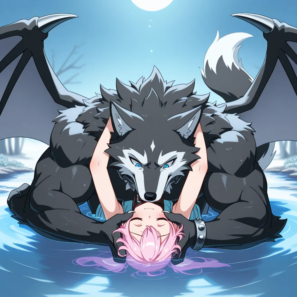 fellatio, blowjob, suck penis, penis in mouth, oral sex, FELLATIO, face fucking, two anthro male white tigers with dark blue stripes, white hair, side view, from side, fellatio, ballsdeep in mouth, balls deep in mouth, oral sex, blowjob, suck dick, suck penis, a boy crawling on all fours in front of a sitting boy, a boy with closed eyes sitting on a rock, a boy sitting on a rock, a boy crawling on all fours in front of a rock, a boy crawling on all fours through the water, half immersed in water, 2 boys, two boys, two males, duo, male male, ray tracing, bloom, lighting, reflections, high quality. two males, (Libido Boy, Shota), two times kogenta (Onmyou Taisenki), a duo of two anthro male white tigers with dark blue stripes who both look like kogenta (Onmyou Taisenki), (white body with dark blue stripes), kogenta (Onmyou Taisenki), gay, erect penis hanging in the air, yellow eyes, red eyes, jungle, river, roots. (dark, night, no lights, fairy lights, darkness, fireflies, blushing, drooling, moaning, cum, cum in mouth, cum dripping from mouth, neon penis, glowing neon penis, glowing penis, dark, night, no lights, light particles, flower petals, godrays, lightrays, glowing environment, sobbing, tears, hearts, thick penis, cum, cum in mouth, cumshot, excessive amounts of cum dripping down chin, blushing, drooling, screaming, crying, sobbing, pain)