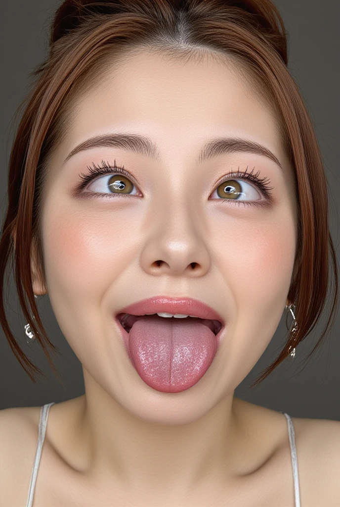 (8k, RAW photo, highest quality, masterpiece: 1.2), Super detailed, super resolution, (genuine, genuine photos: 1.37), portrait, High-definition RAW color photo, professional photos, 非常に詳細で美new, very detailed, 8k wallpaper, amazing details, huge file size, official art, very detailed CG Unity 8k wallpaper, very detailed beautiful girls, very detailed facesHighly detailed eyes, Very fine skin, very thin fingers, very small nose, very detailed detailed mouth, perfect anatomy, detailed background, fine clothes, one girl, 20th generation, cute girl, genuineistic body, white skin, glowing skin, handsome body, black hair, cute, like々new, cute face, genuineistic face, delicate eyes, camera&#39;s line of sight, ((facing the front:1.331)). put your hands behind your head, hair pulling pose, very detailed white skin), (Chubby),、troubled face, excited face, ((japanese school uniform)), unbearable face, leaky face、((Open your mouth wide and extend your tongue:1.3))、(((straight ahead:1.42)))、See here:1.3、((White pillow under the head:1.4))、((Group grouping:1.48))、((bangs:1.46))、((sailor suit:1.3))