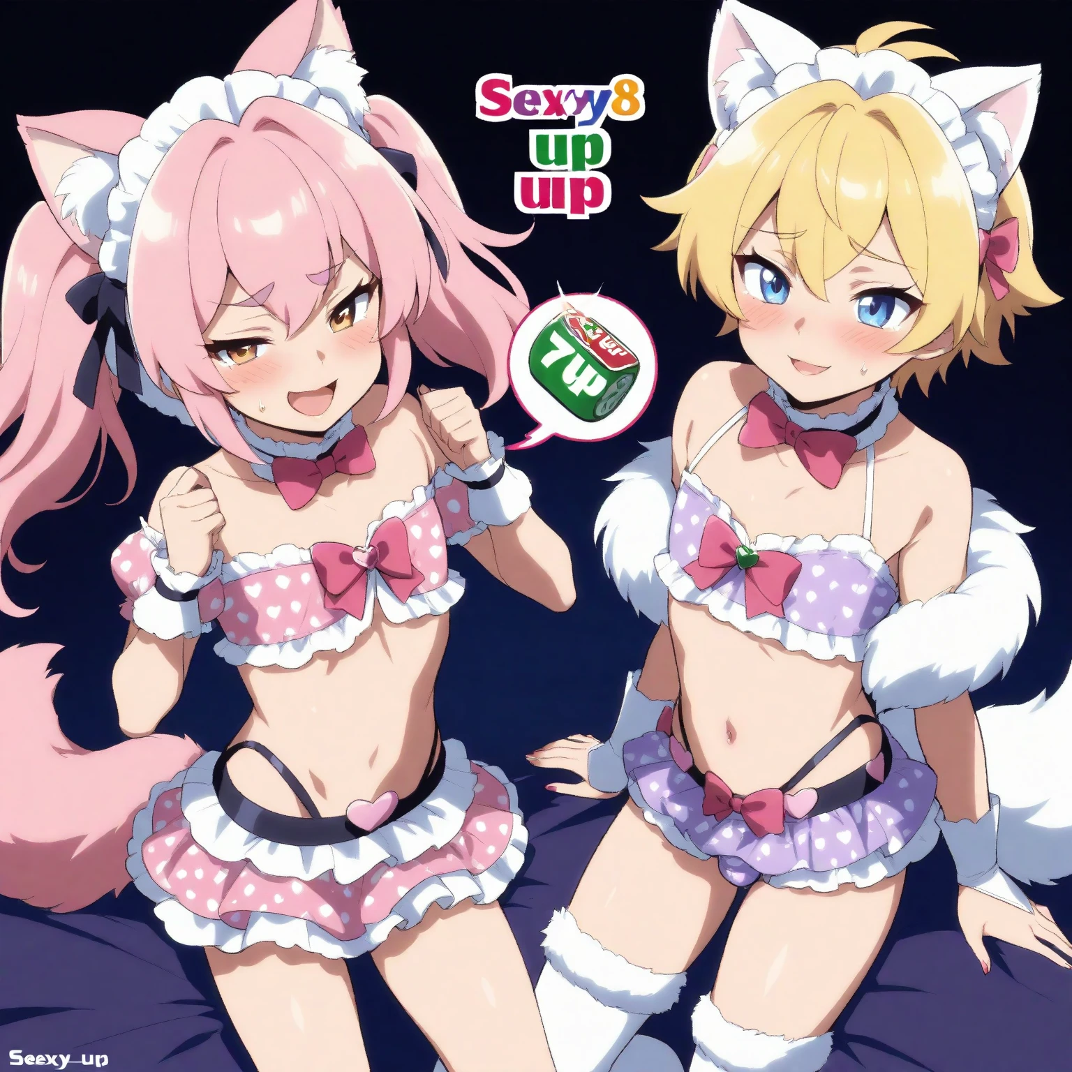 anime girl with cat ears and tail in a white bikini, neferpitou, holo is a wolf girl, anime catgirl, white cat girl, cute anime catgirl, seductive anime girl, beautiful anime catgirl, white - haired fox, holo if a wolf girl, wolf ears, attractive cat girl, nyaruko-san, anime moe artstyle