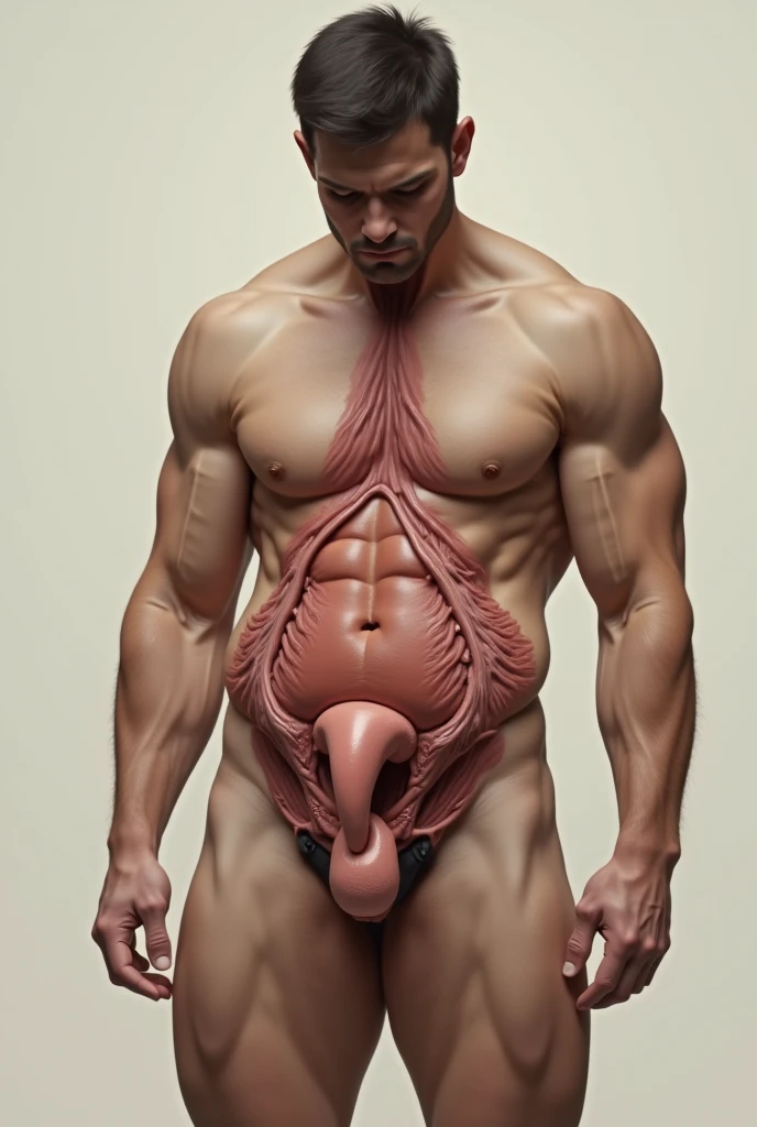 A man with a penis