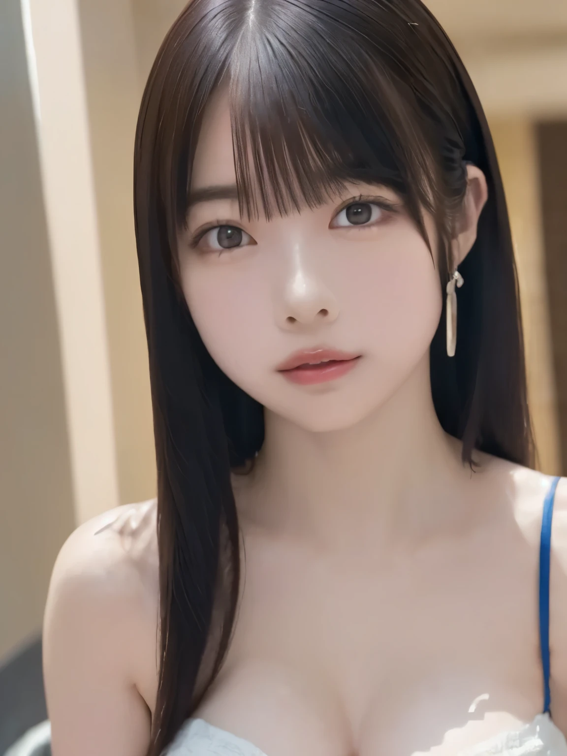 ((Top quality, Top quality, masterpiece, unusual outfit, portai , 8K HD, Super Resolution, Megapixels, surreal, beautiful , Smooth photo , details, detailsで複雑な, 複雑なdetails, high 複雑なdetails, tremendous number of details)), (Elegant, Elegant, stylish, Elegant, exquisite, Nice, beautiful , Elegant, refined , Majestic, Classwoman , Amazing), ( Her Nipples Are Standing , On the chestピントを合わせて ), close, perfect nose, sharp face, long eyelashes, Dark Eyebrows , ( plump lips due to violence, big eyes), ponytail, , Beautiful mature woman with red lipstick, earring, sexy expression, ( half-open), kiss while staring at the audience, Big breasts, plump breasts, choker, (((2 Girls, double pitzle ,double pitzle,Panties with penis), (Detailed Panties with penis in cleavage))), How to, , On the chest,
