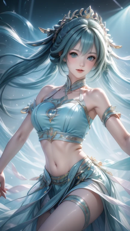 a close up of a 4 girls ,blonde hair , big booobs , shadowbringers cinematic, 4 k detail fantasy, a beautiful fantasy empress, game cg, xianxia fantasy, xianxia hero, 2. 5 d cgi anime fantasy artwork, cinematic goddess close shot, ruan jia and artgerm, wow 4 k detail fantasy, hyperdetailed fantasy character