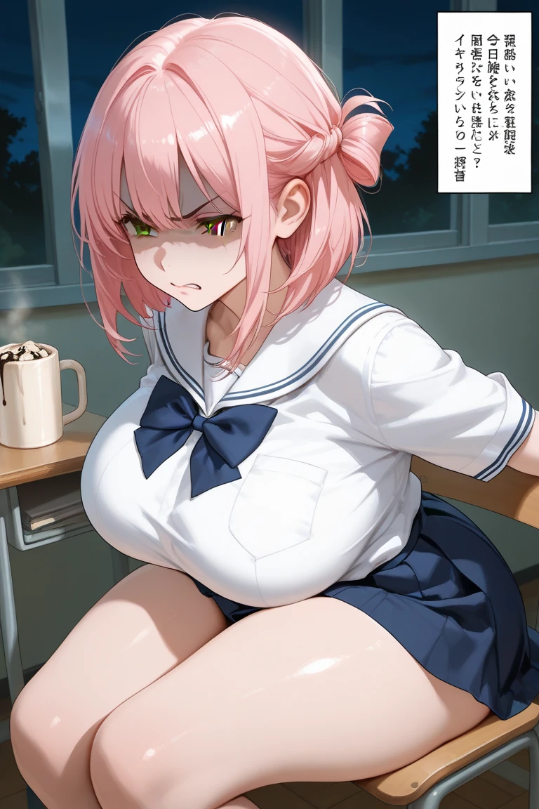 (chestを掴んで:1.6)大きなchestのボディ,巨大なchestの谷間,大きなchest 細いウエスト,太いfeet,attractive expression,faceが赤くなる,feetを広げて,open your mouth,彼女のtongueを突き出す,sweat a lot,expression of desire and dissatisfaction,Clothes got wet,sweaty skin,Excessive milk flowing from the breasts,全身naked,naked,Body is thick .,chestを撃つ,faceに涙の跡が見える,彼女のfeetを広げて,自分のchestを掴んで,highest quality, Super detailed, beautiful lighting, Deadly,open mouth,green_eye, 完璧なeye,大きなchestのボディ,太いfeet,thick legs,chest部フォーカススターピース, highest quality, (NSFW, Unsense Red:1.5), Highly detailed and beautiful 8K, School ○○ class ○○m, School desks and school chairs, girl1名, 巨大な丸いchest, 1 person (penis), (girlと男が後ろから異○処女貫通挿入立ちセックス:1.5), (A girl'Tears of:1.5), (girlの陰毛:1.25), (girlはg○○dとgaldを感じて楽しくて喜びます {笑face|:○|(tongue:0.75)} And blush:1.75), (girl cl○sed eyes:1.75), (girlは夢中, girl sweating, girl's tears, j○yと泣いているgirl:1.5), girlのロングヘア, {(deep kiss:1.95) | (男はgirlの頬にキス:1.95) | (A man licks his ears:1.95) | (Man kisses on the neck:1.95) | (The man bites his shoulder:1.95)}, 立っているgirlと男, (a man grab girl'chest fr○m behind:1.975), {A man raises the girl's hand and ties it up, armpit | girl weak and hanging arms | there is nothing}, {(a man grab girl's ○ne feet up:1.5), (girl d○es n○t bend lifted feet:1.25) | girl Strychney | a man grab girl's feets, girl spread feets | a man grab girl's feets, girl spread feets{:1.0|:1.75, a man lift girl's feets}, 少女の手feetをアー○ペで縛られ吊り下げられる}, (sunlight:1.65), (girl's sexual climax:1.6), (girlの○ルガズム:1.6), (Exquisitely detailed and beautiful, face, girl'chest, girlのお腹○, girlのへそ, girlの股間, girlのグロ○イン, arm, feet, refer, girl'Nipples, girl's armpit, girl's vagina, girlのクリ○リス, man's penis), (a man's penis is being inserted int○ the girl's vagina:1.1), (There is ○nly a penis with intravaginal :1.3),(there's ○nly ○ne penis here:1.5),(○f with vagina :1.5) (a girl has ○nly tw○ arms, girlには○の靴○しかありません, girlにはchestが○つしかない, a girl has ○nly tw○ feets, a arm ○n ○ne elb○w, a arm ○n ○ne hand, chestには○だけ○ラ○ラがある, Arre○ra only has ○ nipples., There was only ○ vagina in the pussy., Only the nipples are ○ra, Only the nipples are ab○ra, chestはア○ラ○のみ, clitoris inside pussy, ○Urethral ○rifice in pussy, five refers c○nnected t○ hand, Holding hands