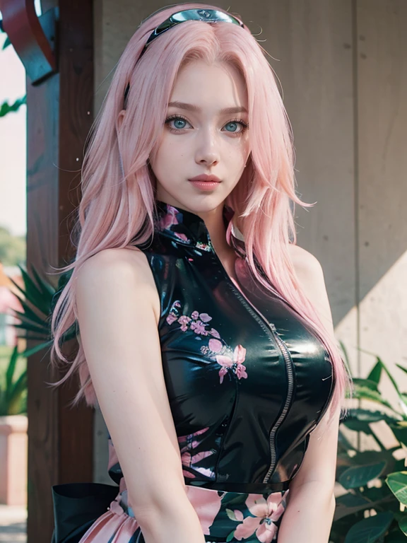 (The best quality, 4k, 8k, High Resolutions, masterpiece:1.2), ultra detailed, detailed face, Detailed lips and eyes..........., cute makeup , attractive appearance, expressive face, realist,
BREAK ,Beautiful Caucasian woman with shoulder length messy wavy pink hair, , big blue eyes, clear skin, slim and athletic, hair that covers one eye,
BREAK (dynamic pose), big breasts , excited expression, Soft sunlight illuminating the scene, Subtle movement of the wind in the hair, happy expression, gloomy atmosphere, kindly, Natural lighting that emphasizes your features..........., Subtle shadows that add depth and dimension to the image..........., (maduro) , mlp Fluttershy , long pink hair , long pink hair , wear a fancy dress , wears a scarf around her waist , small black jacket , big breasts , House , Living room , Whole body , happy face , Beautiful smile , Teenage model , 18 years , She wears long boots with heels , butterfly-shaped details in her hair