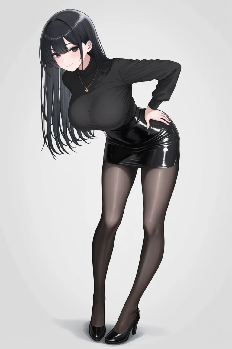 (masterpiece, best quality:1.2), (완벽한 face구도),  4K, high quality, 1 woman, alone,  (white space with nothing), (((Lori))), (Leather boots), a look of contempt , flushing, looking at the viewer, ((face)), (top is naked), 
black long hair, Latex miniskirt, (pussy), (((크게 foot기된 젖꼭지))), (((Very slender waist))), (short height), , (((Stand with your legs wider than your shoulders))), ((pussy 안쪽)), ((foot)), Spread your legs