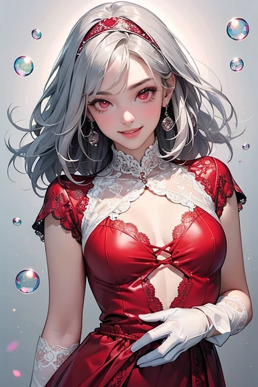 (Blind box toy styles:1.2),whole body, Solitary,White background,(Woman in transparent purple iris dress, Wearing gloves and high heels),(Chinese color,colorful), Cyberpunk, dreamy light, Glowing neon lights, 3D
