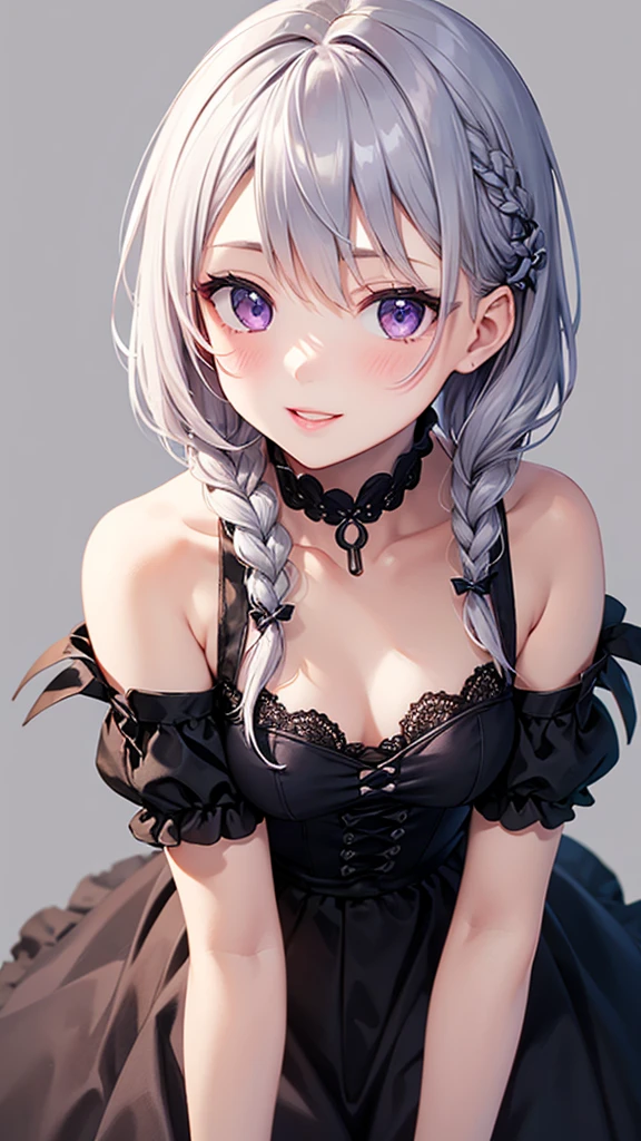 (((masterpiece))), (((Highest quality))), ((Very detailed)), ((Very detailedなイラスト)), ((Ultra-fine painting)), (16K Highest quality wallpaper:1.4), (Detailed and elaborate illustration style,:1.8) Detailed skin texture, High quality fabric, , (T-masterpiece), (Very detailedな顔:1.4), original, RAW Photos, Professional, Intricate details, Very detailed, Direct sunlight:1.6, ,(Cowboy Shot:1.9)、(Perfect Anatomy:1.4), (Extremely elaborate hands:1.2), (Very elaborate fingers:1.2), (Very elaborate fingers先:1.2),, (alone:1.6), (beautiful and adorable cat ears:1.6), (Intricate and delicate white cat ears:1.5), (beautiful, Shiny white hair:1.6), (Very fine and delicate white hair:1.4),, (Very detailedな顔:1.4),(Light purple eyes:1.7),(smile:1.4),(ponytail:1.7),(wariza:1.9),//Character
1girl,
BREAK
//Fashions 
Crimson Temptress Corset Ensemble
Begin with a deep crimson, lace-up corset that has a plunging neckline and sheer lace panels on the sides, Pair this with a matching crimson mini skirt with lace trim, short enough to reveal black garter straps connected to sheer black thigh-high stockings, Add high-heeled, black ankle boots with lace detailing, 
BREAK
Accessorize with a black velvet choker with a small red gemstone, long black lace gloves, and a small black lace veil attached to a mini top hat, For makeup, opt for a smoky eye with dramatic eyeliner, deep red lipstick, and a hint of blush, Style the hair in loose, voluminous curls, cascading down the shoulders for a seductive and mysterious look inspired by Jack the Ripper’s era,
BREAK
