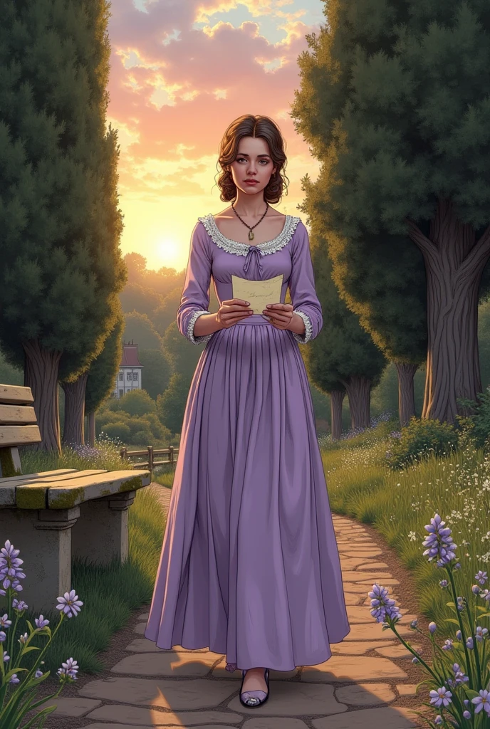 3D caricature of a smiling woman with a hijab centered in a glowing crescent moon against a dark background. Include bright flowers such as yellow daisies, orange marigolds, purple irises, and white lilies around the crescent moon. Add green foliage to complement the flowers and place a large, glowing purple butterfly on one side of the composition. At the bottom of this serene scene, include elegant text that reads ‘Siska W’.” Realistic, HD.