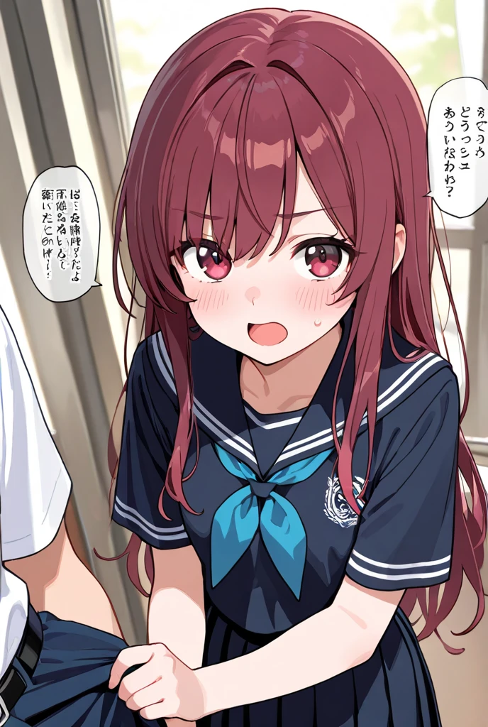 score_9, score_8_upper, score_7_upper, sauce_アニメ, 最high quality, masterpiece, Official Art, absurdes, High resolution, Very detailed,Wife 2x,collection: A slice of life,BREAK,((1 Japanese girl、Minors)), (( Body)), masterpiece, 最high quality, high quality, Very detailed8K wallpaper,Around town、Mr.々Girl、Tropics、Extreme heat、Heavy breathing、breathe、Sweat、Head ornament、Braided bob hair、Long Hair、Moist eyes、cute girls、Cute Female、Bold Pose、(Open your mouth、Sticking out tongue、Small double tooth、Embarrassed face、Crying face、Crying loudly、pain、asphyxia、it hurts、Deepthroat、blowjob、My jaw is about to come off、Fine drinking、Eating cum)、((Big cock:1.3))、Hip Swing、Chewing on penis、No fixes、Rippled Cheeks、(girl、Covered in semen、Cute Underwear、ribbon、Squid Belly、)、(No underwear)、Beautiful flat breasts、(Intense Sweat)、(Saliva overflowing from the mouth:1.2)、(Elementary school girl、Cute belly、swallow deep into throat、Puff out your cheeks、Semen and saliva overflowing from the mouth)、(hugging a man's waist)、(A comfortable face、Beautiful Face)、(Holding the virgin's head)、(Throat trembling)、Life-size、 front of my sister、Put your feet together and beg、BREAK,(Clear Line Illustration:1.2), supperer detailed skin,Very High resolution, so beautiful, Best sexual lighting by famous artists, 8k,Naughty cute photos,Dining scene,Beauty Illustration,Photoshop_(Moderate),,(Detailed lighting),best アニメ 8k konachan wallpaper, pixiv Contest Winner,