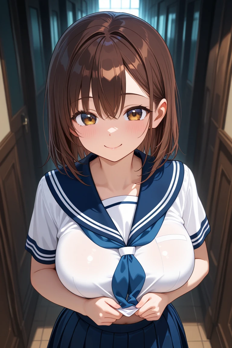 (super fine illustration:1.2),(masterpiece, 8k), (best quality, high quality:1.4), perfect anatomy, hyper detailed, ultra detailed,masterpiece background,beautiful detailed background, v8k wallpaper,perfect design,award-winning art,atmospheric,


BREAK, (Cute:1.5),(Chibi:0.6),(kawaii:1.5),(:0.5),BREAK,1 beautiful girl, (17 years old girl), Very detailed, colourfull, highest details, BREAK, (Huge breasts: 1. 2), Clear skin, Beautiful skin, Shy skin, 1 beautiful girl, (Brown hair:1.75), (fluffy Big cat ears, Ponytail, medium-Long hair: 1. 2), (Light blue eyes, long eyelashes, Double eyelids: 1. 2),Solo,gleaming skin, Clear skin, Beautiful skin,(best quality face),(Top quality glowing eyes),(The best smile,:D:1.45), nose blush, sleepy, grin, open mouth, skin,Clear skin, Beautiful skin,( A smile:1.5), 

BREAK white ribbon,((white shirt)),((gym navy blue clothes)),white sox,standing,whole body,High five,school classroom,

BREAK,wakame,wakame,wakame,(from above,cowboy shot:1.5) , hanging breasts, nose blush, heavy breathing, steam, ((:o):1.2)

BREAK, an anime drawing,tone mapping,color field,Detailed Glow,Best Illumination,Super Detail,Best Light,High Resolution,Intricate Detail,Hyper Detail,