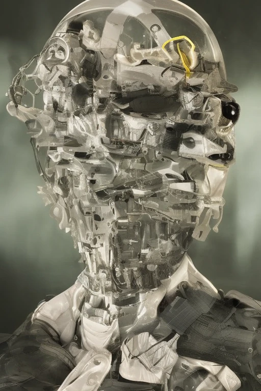 Cyberpunk mechanical arm, glowing blue joints, carbon fiber plates, exposed hydraulics, intricate wiring, sci-fi realism, futuristic prosthetics, high-tech, 8K detail --v 6