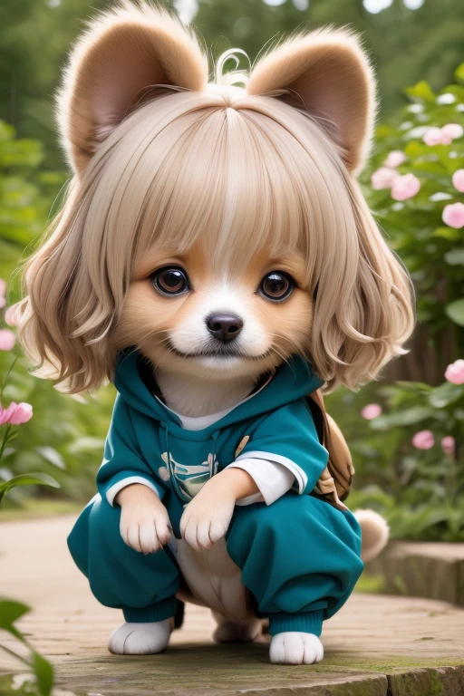a little dog