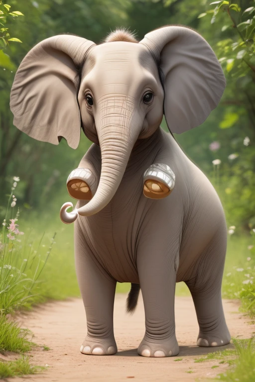 a little elephant