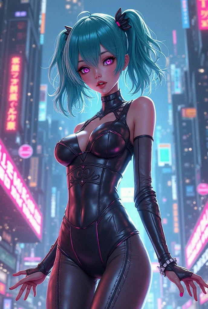 girl spacepunk,(((1girl))),((cute and beautiful afro haired girl)),((((black race)))), (large breasts:1.4),saggy breasts,((((Neon Green afro hair:1.35,((afro hair:1.35)),afrohair,afro:1.35,dark hair, Neon Green hair,Double hair bun:1.3)))),medium hair,((heterochromia:1.5, (yellow_eye and red_eye))),intricate eyes,beautiful detailed eyes,symmetrical eyes,((fat)),((((tan,dark skin,black skin:1.35,dark-skinned_female,dark skin:1.3,ebony skin,lustrous skin:1.5,bright skin: 1.5,shiny skin,very shiny skin,shiny body,illuminated skin,wet legs)))),(spider lower abdomen,narrow waist,wide hip,athletic body,inflated legs),(((detailed face))), cute,slutty,sensual,seductive look,seductive,erotic,enchanting,((nsfw)), revealing clothing,show skin,(((neon green fishnet dress))),((slave collar)),(((wet clothes,intricate outfit,intricate clothes))), (dynamic pose:1.0),solo focus,embarrassed,(centered,scale to fit dimensions,Rule of thirds), cyberpunk city by the ocean at night, with bright neon signs and dark stormy clouds and puddles, scenery:1.25, artistic photography,(photography taken by sldr),highres, sharp focus, (ultra detailed, extremely detailed), (photorealistic artwork:1.37),(extremely detailed CG unity 8k wallpaper),((synthwave background theme)),(((vibrant colors))),(intricate background),(masterpiece),(best quality),
