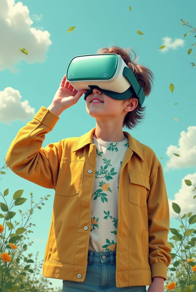 virtual reality lenses that look like glasses  , for children , do it with design , easy to use , that is attractive enough to be offered for sale , Also used for psychologists 

