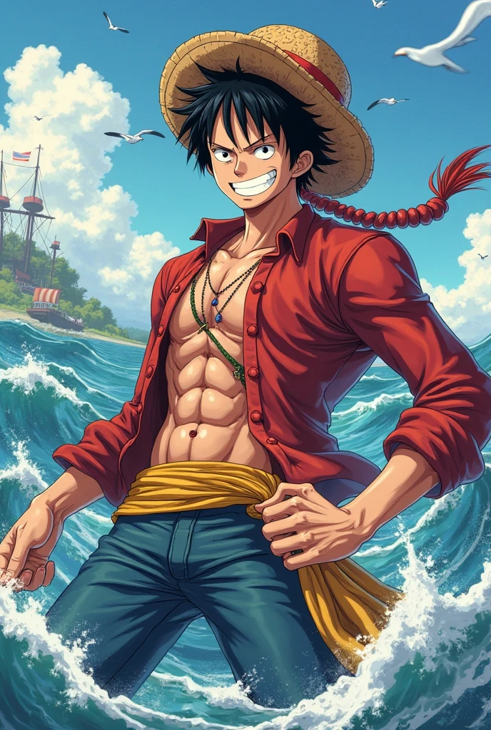 Luffy from one piece anime