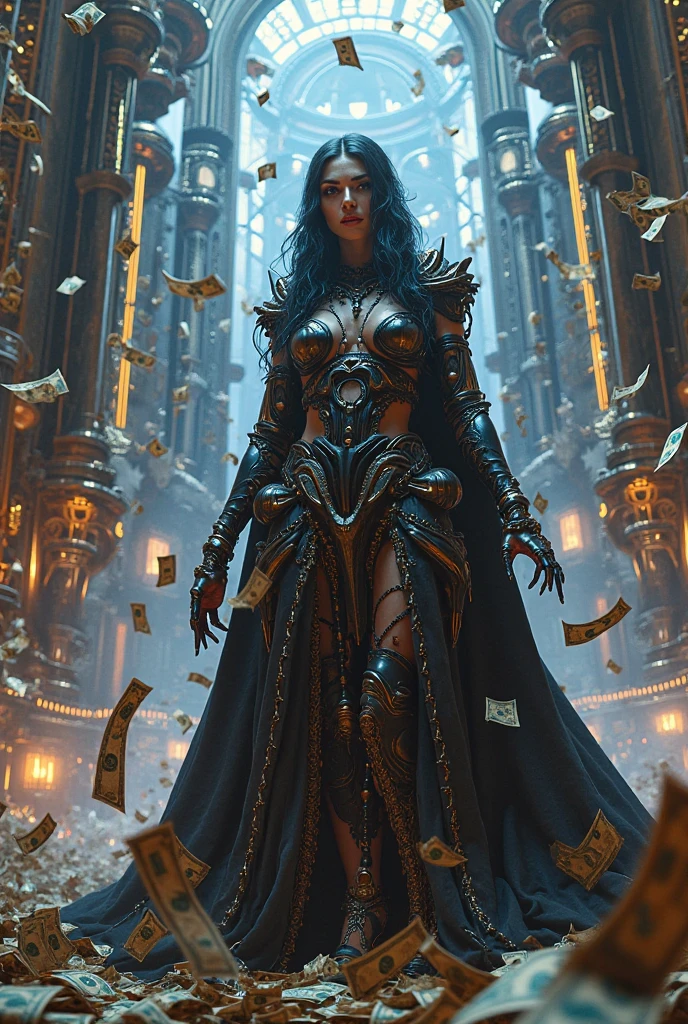 cinematic scene from 2023, fashion show, captured with Canon EOS 5D Mark IV , vivid colors, surreal, distorted, dark, organic, technological, biomechanical, nightmarish, illusionistic, intricate, photorealistic, ultrarealistic --auto --s2