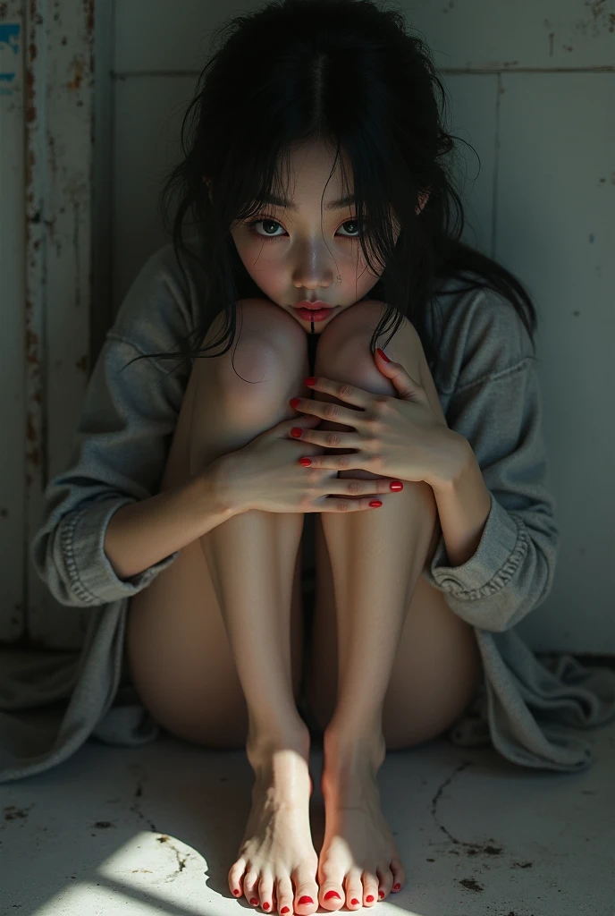 (8K high resolution), (Highest quality), (RAW quality),(Tabletop:1.2), (Realistic), (Realistic:1.37), ,Big eyes,Long eyelashes,(Live-action realistic style),The ultimate face,Realistic Light and Shadow,Distinct facial features,,Fair skin, ),Best Portrait,Close-range shooting, 1 girl, cute,Beautiful attention to detail,Highly detailed skin,(Beautiful face with double eyelids), (realism: 1.4),((Full body image)) ,Fine and beautiful face,,Women around 20 years old,(Beautiful Face 1.4),Mid-length hair,((Japanese in uniform)),(Make eye contact with your audience),Red lipstick,Dragging around the eyes,(Laugh a little),In a park rich in nature,Sit upright on one knee.,Her skirt is rolled up.、The vagina is perfect..,No panties,I love showing my underwear to the audience,Show the audience your vagina,(Japan Uniform),cute face reflected in the light,Red lipstick,Dragging around the eyes,Very beautiful legs are attractive,A very bright world