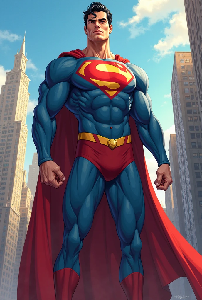 Henry Cavill as Superman in underwear ((Best Quality, 8K, ultra-detailed, Masterpiece: 1.3)), 1boy, no shirt, shiny skin, sharp, Perfect Body Beauty, realistic shaded perfect body, (cute baby face:1.1),("underwear,big bulge ":1.2),(dynamic pose:1.1), thigh , (bulge focus:1.2) ,squatting, Showcase the elegance and sophistication of attire and posture. Introduce a gentle, atmospheric haze in the environment, Illuminate the surroundings with a dynamic, partially obscured light source, such as the sun or cityscape lights, casting soft, diffused light onto his suit and skin. Use a slightly low-angle perspective to make Superman appear larger than life, reinforcing his status as a heroic and sexy icon.