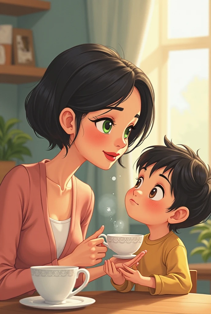 Mom smiled and added:
- Now let's have some hot tea with some delicious cookies. It always makes you feel better! I am proud of my kind and brave son.
Guys, remember that if you are scared or do not understand something, you can always ask for help from adults you trust - mom, dad, grandma or grandpa. They will always help you understand and calm down. And don't forget that you are not to blame for what adults do. Be kind and brave, like Vanya, and just stay children






