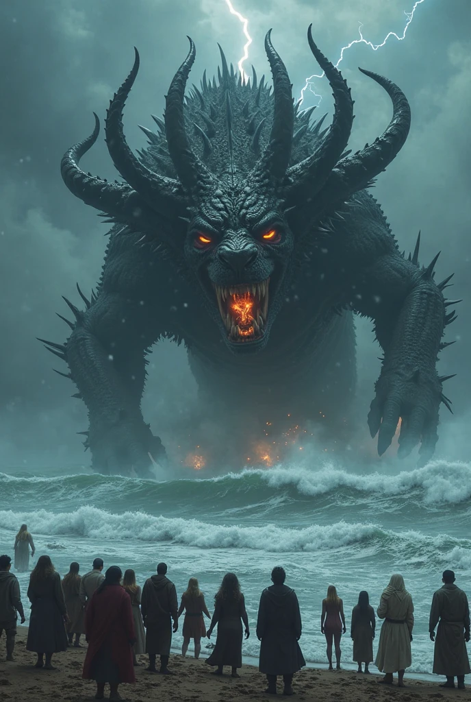 (subject 1: a massive terrifying ancient eldritch horror creature cthulhu,cthulhu approaching a city,cthulhu emerging from the ocean),(subject 2: godzilla,godzilla rampaging in a city,godzilla breathing nuclear fire),epic clash between ancient monsters,dark ominous stormy sky,glowing nuclear energy,dramatic lighting,cinematic composition,highly detailed,photorealistic,8k,unreal engine,studio lighting