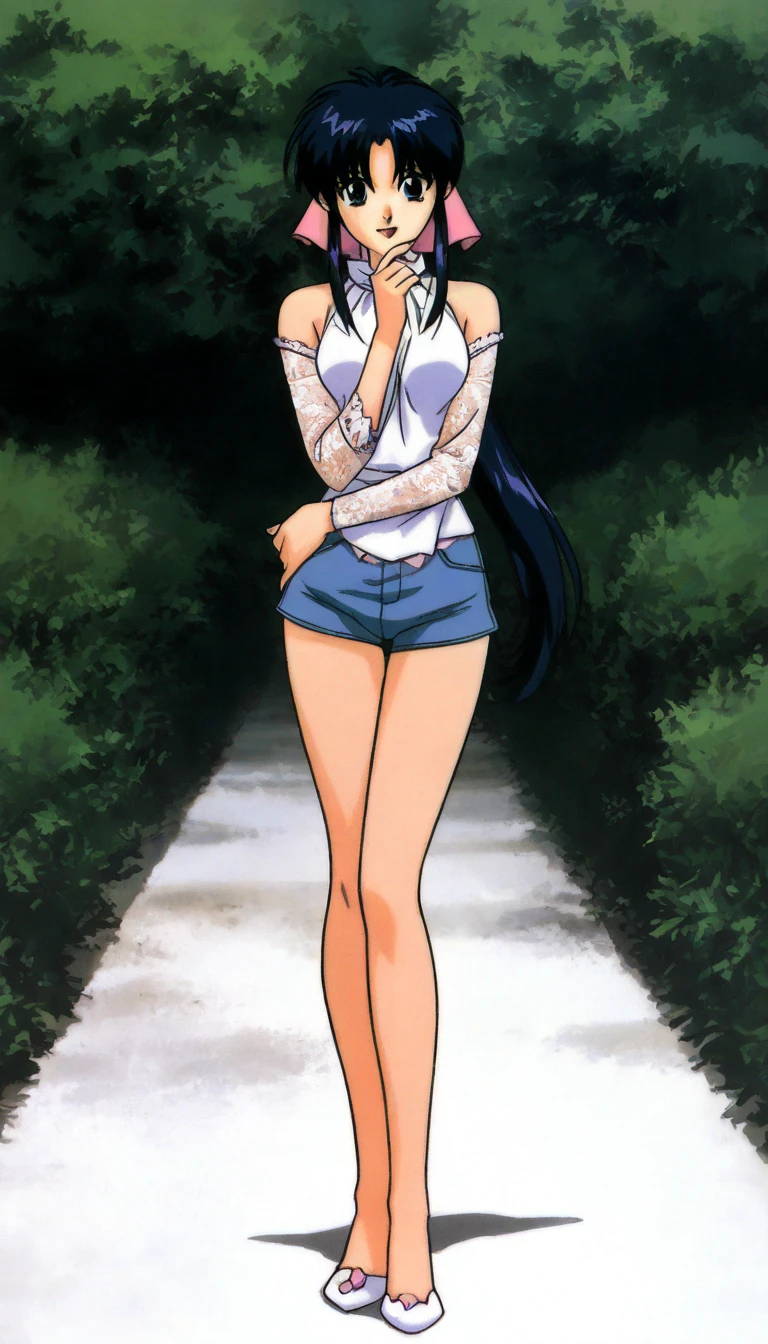 accurate snub nose, (very long strand of hair between eyes:1.3), solo, shy smile, young girl, expressive eyes, looking at viewer, 8k wallpaper, perfect lighting, masterpiece, (Beautiful small Breasts:1.2), (slender girl), bangs between the eyes, (on the street in small town:1.3), summer day, anime style, dark fantasy style, soft facial features, wearing a headband with cat ears, dreamy girl, plump dark pink lips, Engriberts eyebrows, looking at away, in a short silk fitted dress with a large cutout on the chest, pudr3ss, full body shot, sexy girl, high heels, see-through, skintight, latex dress, (blue hair:1.4), long straight hair, (big blue eyes:1.3), nipples trough clothes, no underwear, transparent dress, guipure dress, see-through silhouette, long light airy dress, bottom view, samantha
