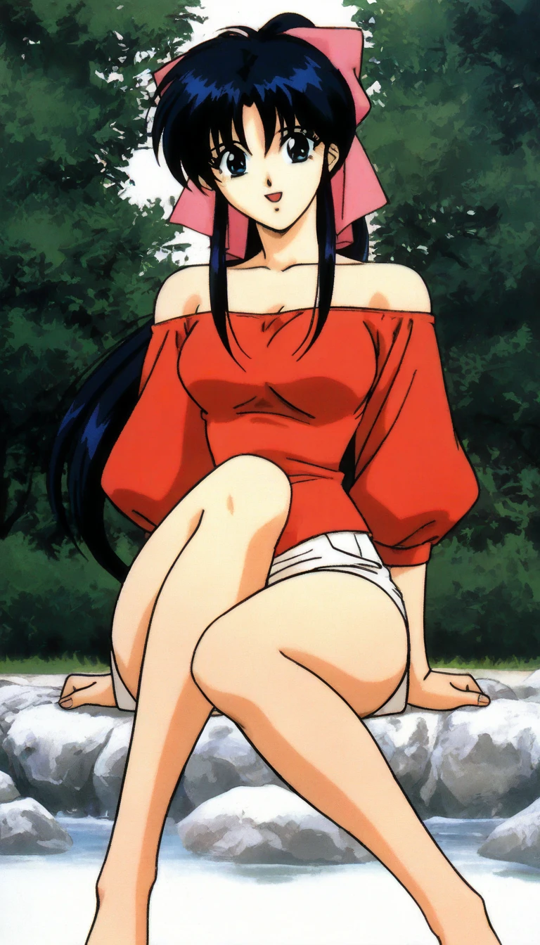 tennis girl's massive vagina out of bottomless spaghetti strap tank top out bare and wet boots spreading her legs, gloved hands hidden behind head, blindfold