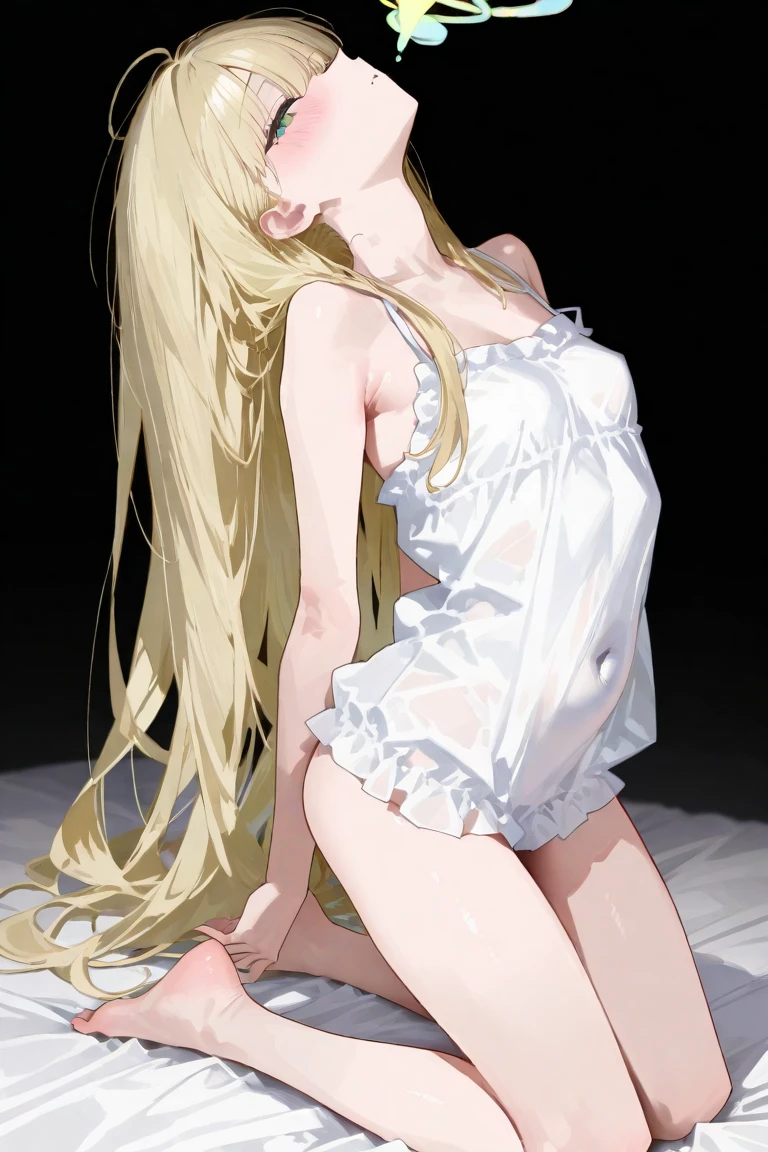 underwear,<lora:dajianTeresa-10:0.8>,dajianTeresa,wavy hair,pale skin,looking at view,lie on the bed,medium breasts,contemptuous expression,best quality