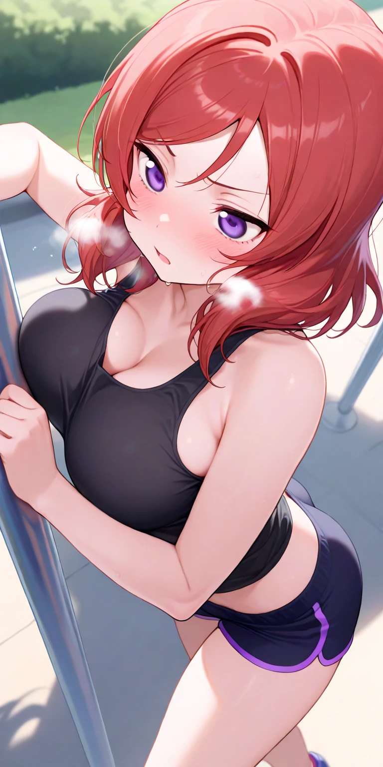 ((Hands beside the body)),((Highest quality、masterpiece:1.3))、Long legs、Sharp focus:1.2, Beautiful woman with perfect figure:1.4、(Smiling:1.2), double eyelid、30-year-old female、Sexy pose、((((One Woman、bikini)))),(((((one women,pool side:1.5)))))、((standing, cowboy shot:1.5))、
