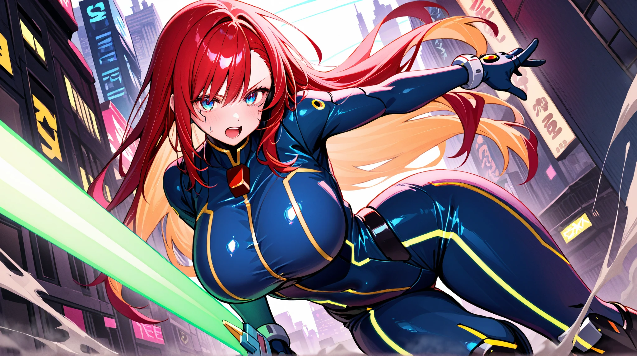 (beautiful girl robot codeGeass) Sucking a penis droolng Pretty erotic