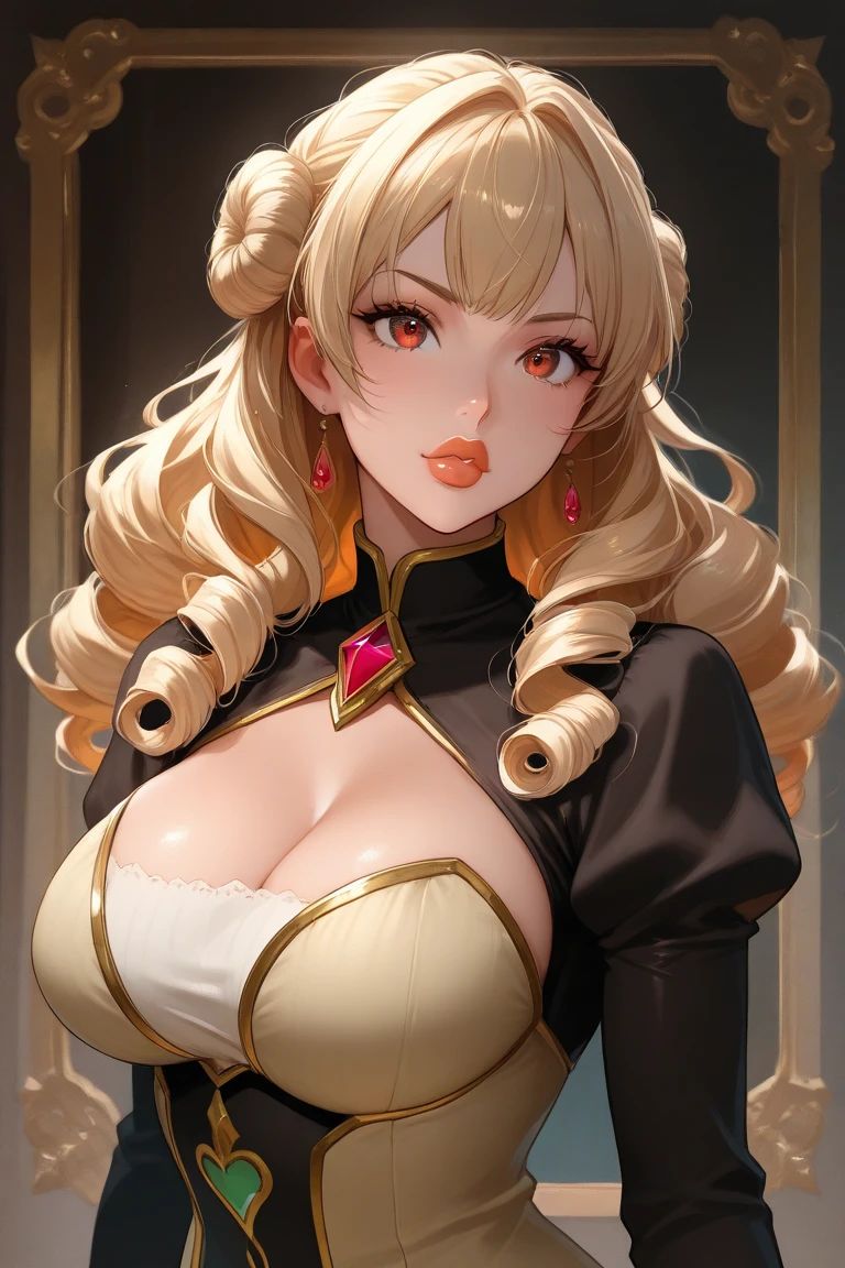 Tsunade, CG 8k ultra-realista, hot woman, seductive eyes, make-up