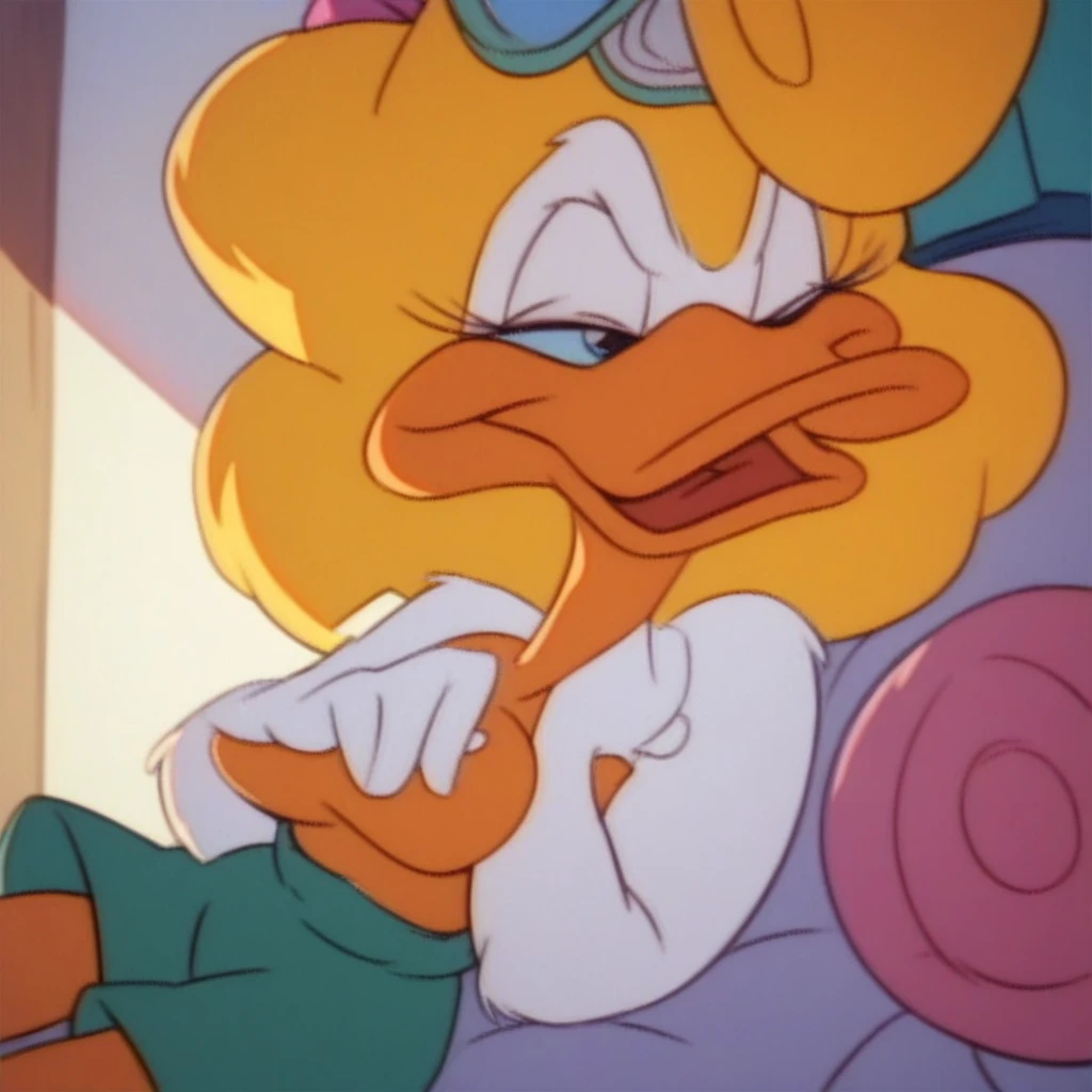 (masterpiece), (best quality),Woman ((anthro)) , (Daisy duck),1girl,solo,volumetric lighting, duck girl,mature female, (black bikini), sneer,smile,perfect eyes,eyeshadow, sweat, huge breasts,huge ass,(spread legs wide:1),(arms behind head:1), pussy, (dump, cum dump, cum in pussy, (cum overflow), cum drip,(cum on face), (cum on body), (cum on all over body),cum on the whole body,(bukkake), (cum on her face:1.2),Large amounts of cum),In the beach, full body view, standing, standing squatting ,slim waist,dr comet,pochincoff,Pixelsketcher, (mayosplash), (wamudrawasterpiece),cutesexyrobutts, hioshiru,oiled skin, shiny skin, seductive smile, seductive eyes, fluffy hips, 