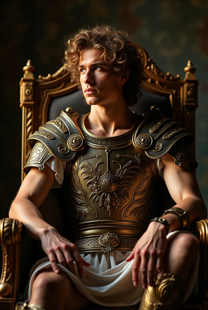priapus, 1boy, skinny, greek temple, flying, renaissance,
short curly hair, handsome masculine face, detailed eyes,
muscular chest, (narrow waist), bubble ass, topless, golden chain belt, draping cloth shorts, arm ring, detailed skin,
realistic, style of pino daeni, [style of Daniel F. Gerhartz::0.5],
uhd image, hires, 8k, epic lighting, sharp focus, realistic, romantic,  
