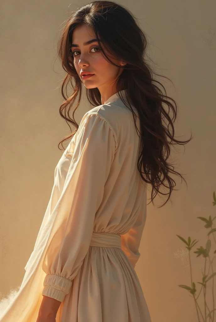 {Highest quality}, {{masterpiece}}, {wonderfully delicate and beautiful}, Excellent light and shadow, Highly detailed wallpaper, Shades of sunlight, One Girl, Are you okay, Depressed, Delicate and messy hair, Realistic skin texture,cave, Tight waist
