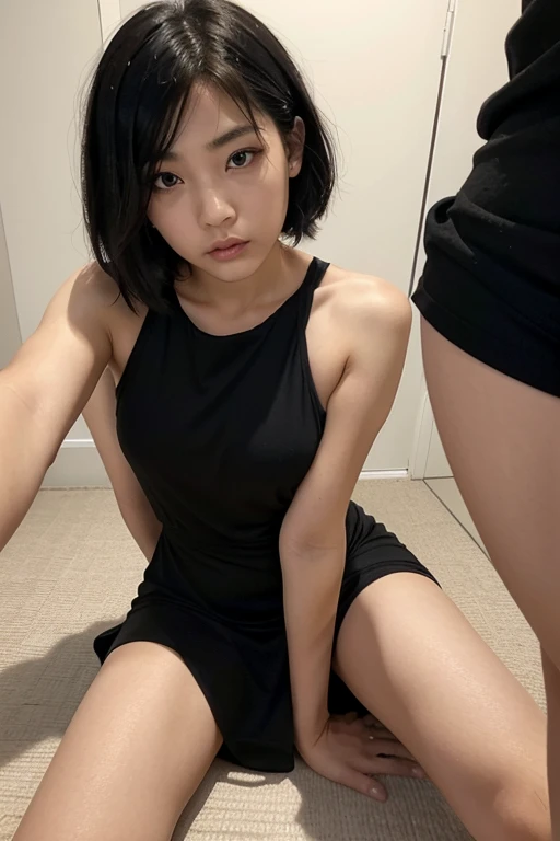 an Asian girl in the room