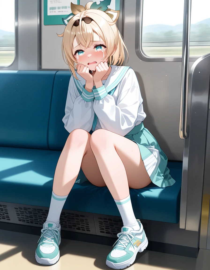 Ultra HD Photos、whole body、Accurate depiction of the human body、Super young girl、Inside the train、露出shameプレイ、whole bodyエスビアン、Small breasts、Lewd、Open legs、shame、Transparent love juice overflowing from between her legs、Sensuality、Feels good、Peeing、incontinence