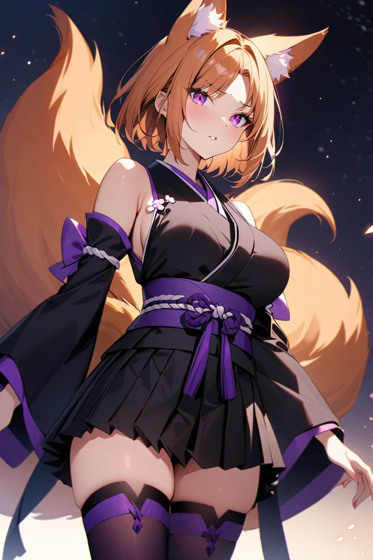 A Mature Western Girl , High Detailed Face ,Waist Long Bright Golden Hair, Orange Eyes, Big White Coat, Black Kimono, Exposed Shoulder, Blue Butterfly, Black Belt, Blue Ribbon Tail, Black Gloves, Black Stocking, Holding Japanese Latern , Sitting, Sexy Pose, Open Bath House, Snow fall, Winter Season , Full Moon , Hotel , Northern Land, Night time, Best quality, masterpiece, High Res ,3D, HDR (High Dynamic Range),Ray Tracing, NVIDIA RTX, Super-Resolution, Unreal 5,Subsurface scattering, PBR Texturing, Post-processing, Anisotropic Filtering, Depth-of-field, Maximum clarity and sharpness, Multi-layered textures, HDR, 8k 
