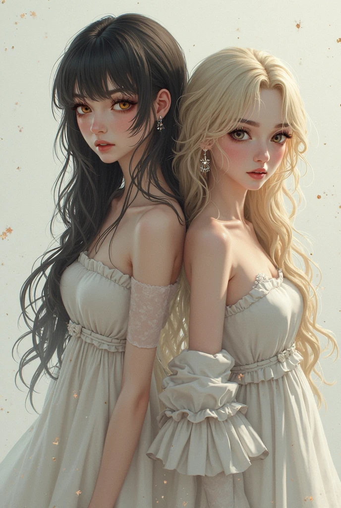 finest image, female, sexy, beautiful, cute, amorous expression, lewd expression, ecstasy, orgasm, light silver glossy braided bangs iridescent hair, emerald green sparkling big eyes, double eyelids, white anime style fluffy long eyelashes, red alluring moist big thick lips, medium breasts, abs, ass, perfect proportion, long thin legs, lace see-through robe, background top of the hill, professional lighting