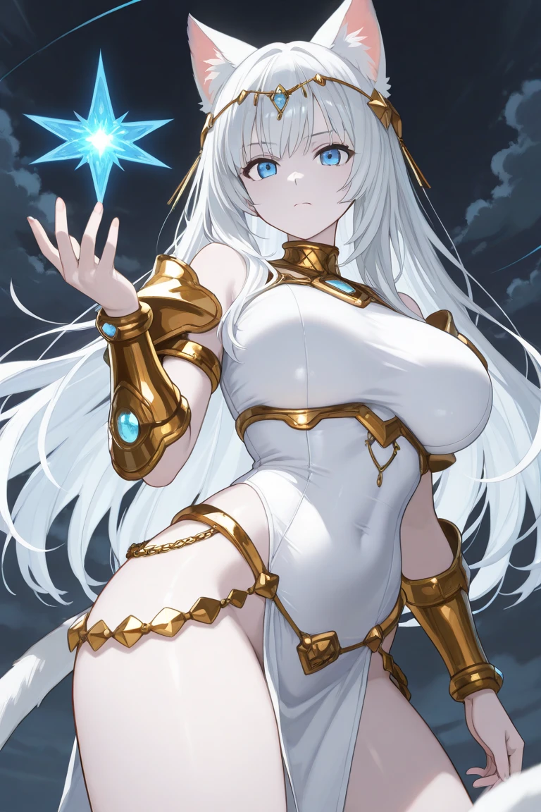 (Highly Detailed CG Unity 8K Wallpaper) (Better Quality) (Better lighting) (an extremely delicate and beautiful) white micro bikini, ((bright color) (loincloth) (high slit)), ((high-cut) (thong) ( cameltoe)) high-slit, pink twin tails, standing on one leg, martial arts stance, dynamic pose, cleavage, ((emerald eyes) highlights), (metallic (hair ornament)), bare legs