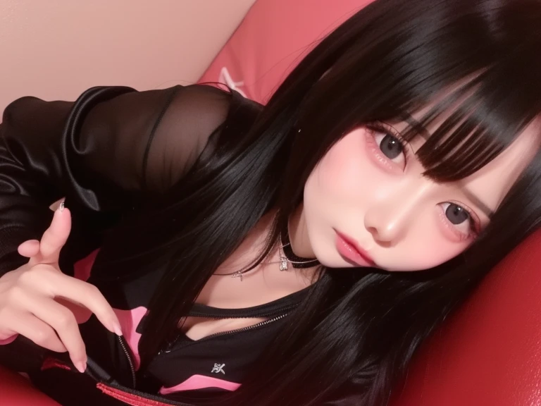 (mega boobs:1.5),
masterpiece、Official Art:1.2, highest quality, Ultra-high resolution , 8k, 32k、One Girl、Long Hair Girl、Beautiful Japanese Women、 jirai girl、(Nightlife:1.3, night:1.6, Dark Room:1.6, Love hotels in Japan:1.6), full shot、