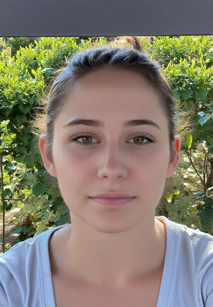 Una hermosa latina con denim shorts en el parque, white t-shirt, great body, (La mejor calidad, 4k, Altas Resoluciones), Ultra detallado, (realista:1.37), Paisaje de parque, hermosos ojos detallados, hermosos labios detallados, long eyeslashes, gentle breeze, Luz dorada del sol, pasto verde, arboles altos, cheerful expression, leve sonrisa, Postura relajada, colores vibrantes, Dreamlike atmosphere, (parkphotography), Bellas Artes, Paleta de colores pastel, natural lighting