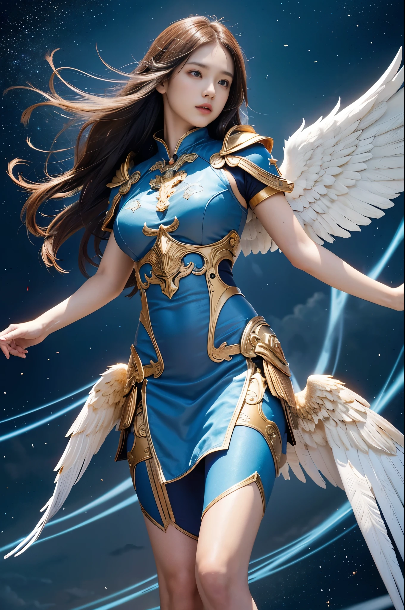 best quality)), ((masterpiece)), (detailed), Top quality、Top image quality、masterpiece,Perfect body, Exquisite and detailed facial features,,Full body shot,A woman in a golden costume with wings,Bikini, Angel Gold Armor, majestic angel, angel knight girl, Final Fantasy Tactics Characters, mystical atlantean valkyrie, as a Mysterious Valkyrie, Blazing Angel, Maple Leaf Story Character Art, With blazing golden wings, Golden Wings, April renderings, Mysterious Valkyrie, A woman in a golden costume with wings的特写, Best Bust、Optimal waist-hip ratio,Best Body Golden Ratio Concept Art Inspired by PwC, pixiv, Baroque, Angel Gold Armor, majestic angel, angel knight girl, Final Fantasy Tactics Characters, mystical atlantean valkyrie, as a Mysterious Valkyrie, Blazing Angel, Maple Leaf Story Character Art, With blazing golden wings, Golden Wings, Battle with orcs,Photographic lenses,Ultra wide-angle lens,First person,