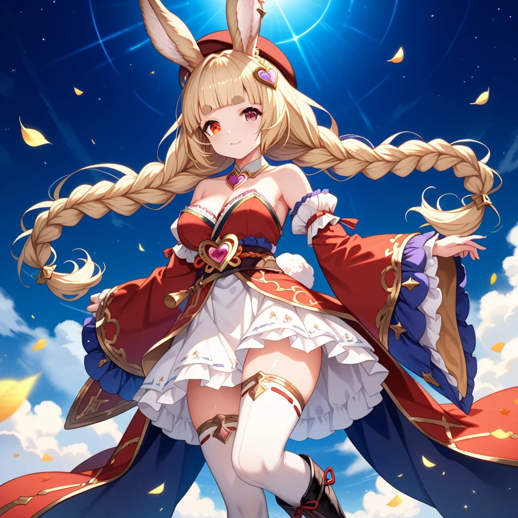 ((Best Quality)), ((Masterpiece)), (High Definition:1.3), 3D, Beautiful,(Masterpiece),(Full body, Full body), Realistic, Small, Beautiful face, Cute face, Sunlight, Cinematic light, Bangs, Beautiful girl, Beautiful eyes, Perfect eyes, Platinum blonde hair, Perfect anatomy, Very cute, (Frame head), Centered image, stylized, 8 Life-size, 8K resolution, human hands, elegant, close to perfect, dynamic, highly detailed, character sheet, concept art, smooth, placed directly facing the viewer The body is symmetrical and balanced, amazingly beautiful teenage girl, detailed hairstyle, bunny girl --auto --s2