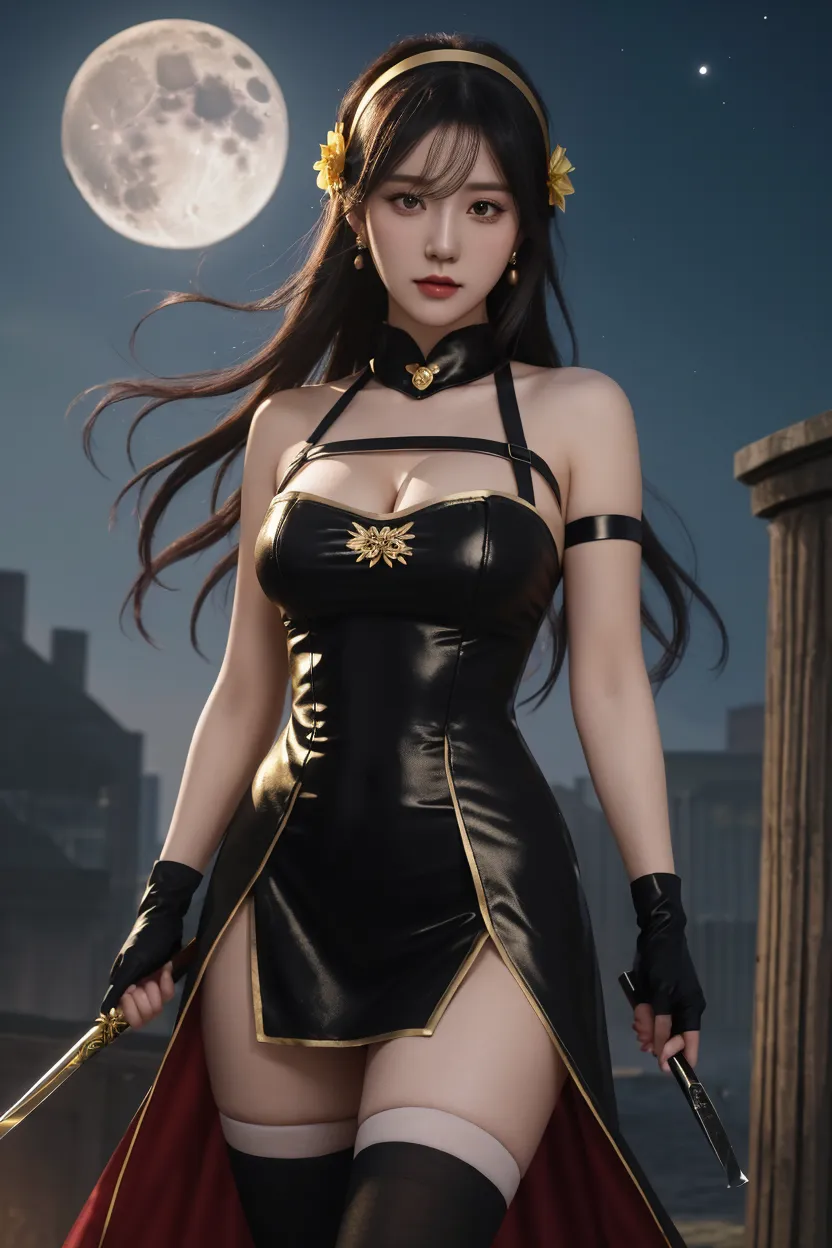 BREAK, 1girl, solo, looking at viewer, flat bangs, (young cute beautiful 18-year-old girl:1.1), 3d face, beautiful girl, pretty, girlface, kpop idol,  supermodel, woman posing for a photo, stunning innocent symmetry face, perfect body, medium breast, slim waist, slim legs, (high detailed skin:1.2), glowing eyes, goddess, natural skin texture, shiny skin, White skin, Beautiful detailed face, detailed face, real skin texture, cute delicate face, finely detailed face, golden ratio, golden ratio face, expressive eyes, perfect face, perfect skin, flawless face, clear face, shiny hair, pale skin, Proper body proportion, perfect anatomy, realistic skin texture, luscious lips, glossy lips, natural makeup, beautiful bright pupils, slender figure, intricate eyes, detailed pupils, detailed face and eyes, longeyelashes, blush, good, (chain:1.1), (On a dark moonlit night:1.6), (in a spooky ancient dungeon:1.2), in a heavily guarded cage, moonlight shines in through a small window, (In the center of the picture is a female assassin struggling to break free from the shackles:1.4), (She breaks the thick iron chain with amazing strength:1.3), (Werewolf soldiers guarding the prison came from all directions with weapons:1.5), (Destroyed buildings:1.2), (ruined walls:1.1), (scars:1.3), claw marks, (flames splashing:1.3), (werewolf's huge claws, wolf eyes with green light:1.2), (A pack of wolves surrounded her:1.6), full of murderous, fighting state, (blood moon:1.4), chilling atmosphere, flames, cobwebs, candles, (torture tools:1.1), (floating colorful sparkles:1.2), (energy beams:1.3), cyberpunk neon light, volcano, (lava:1.1), Doomsday atmosphere, flames soaring into the sky, candlelight, desperate and helpless prisoners, jail, prison, East Asian architecture, ancient China, skeletons, horror , chilling, bloody, huge warfare battle scene, epic clash, two armies, battle scene, epic battle, war)))), BREAK, (PureErosFace_V1:0.5), (ulzzang-6500:0.5), filmg, zhongfenghua, (kbxll:0.6),