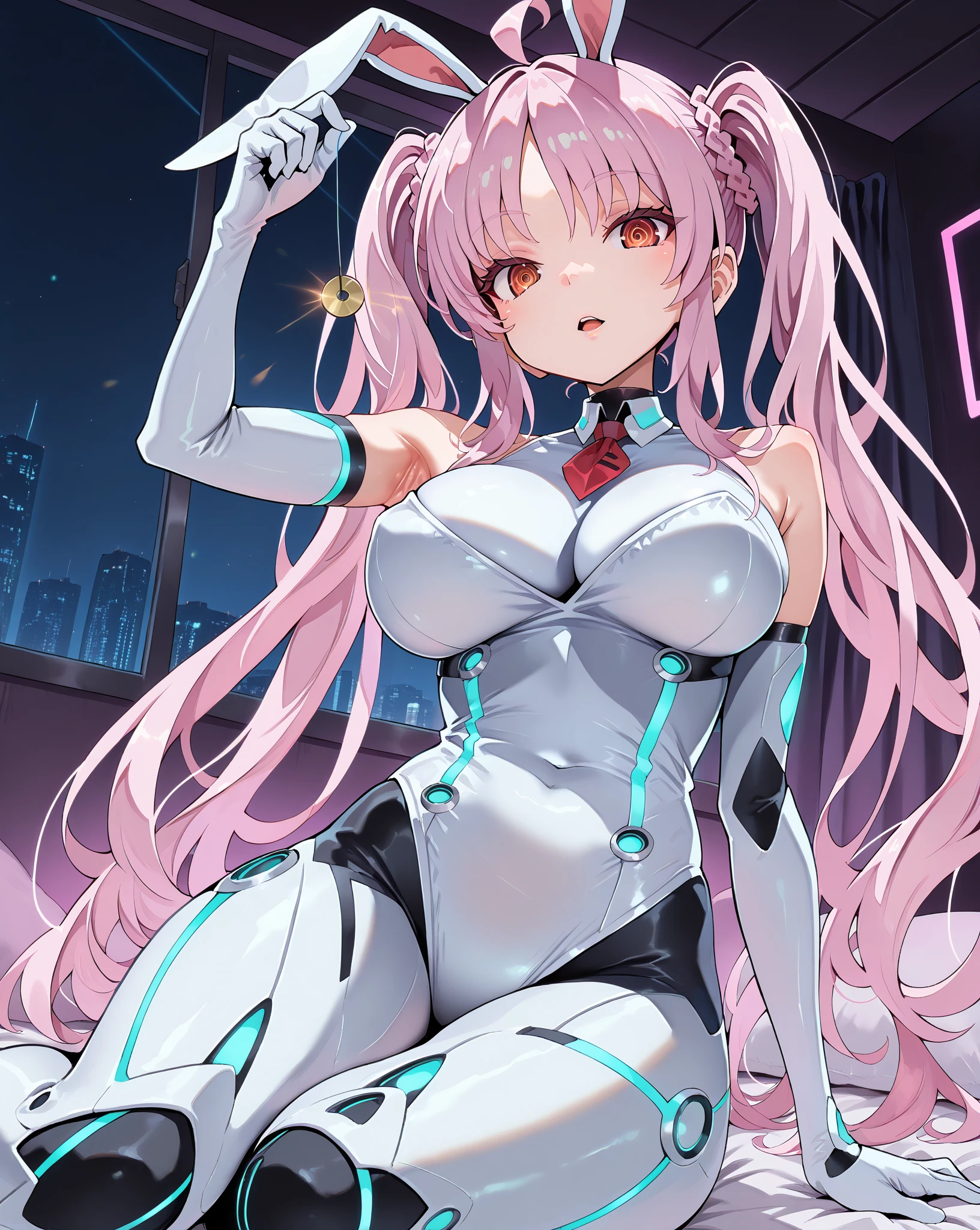 ((1 succubus,Transparency,Reddish skin,Sexual desire,smile,,White shaggy hair,))),
((Huge breasts,Big thighs,Huge ram horns,See through)),
White bodysuit,first round,Open the zipper,Pink frills,
Pink big sleeves,Pink hair accessories Pink thigh-high boots,
Love scene,Sweating profusely,Large amount of steam,A lot of white water,