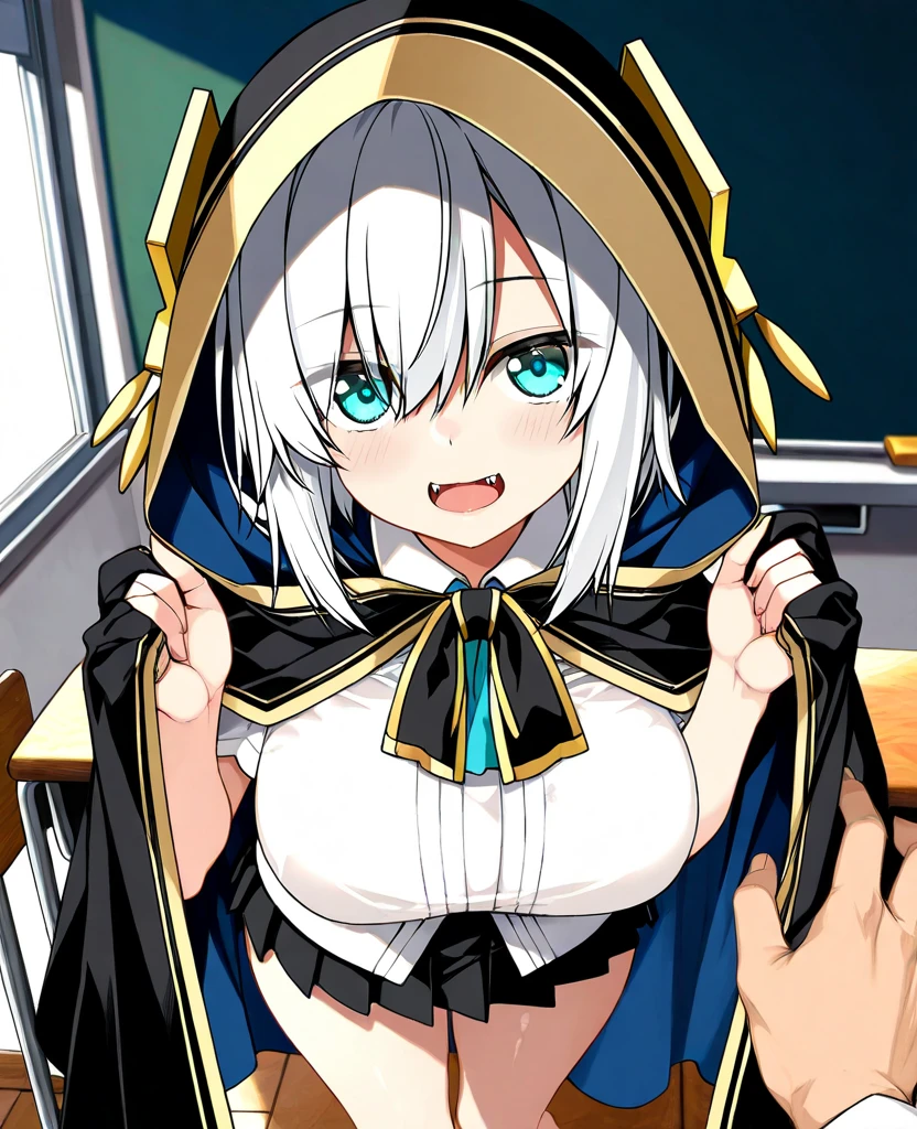 2girls, pov, 1boy, , , , penis, side boob, breasts squeeze together, , , , comedy, pubic hair, , beautiful , battle nun, great sword , effects, fantasy, adventure, sweat, cleavage, pubic hair, wet penis, accessories, jewels, shiny, glitter effect, room, landscape,, sleeveless , armored nun with a sword