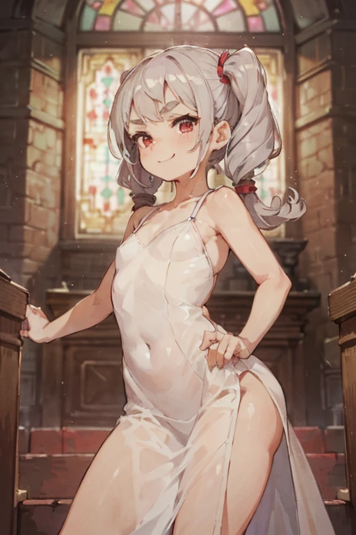 ((masterpiece, best quality)), high resolution,ultra detailed,8k,16k,detailed background, perfect lighting,detailed beautiful eyes,pussy,1girl,solo,nsfw,clitoris,embarrassed,blush,look at viewer,steam,sweat,aroused,from front,from below,(standing),in heat,fisheye lens,show off pussy,(nude:1.4),seductive eyes,naughty face,open mouth,,curvy,pale skin,(anime style,colorful,flat chest,child_body),paimon\(genshin impact\),white hair,black eyes,hair ornament
